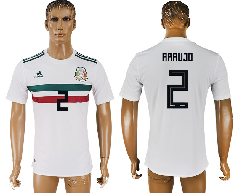 2018 world cup Maillot de foot Mexico #2 ARAUJO